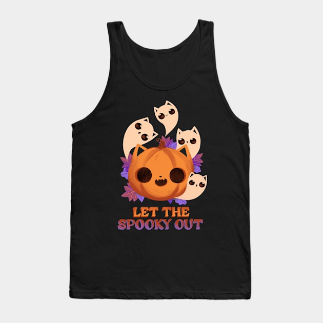 Let the spooky out! Tank Top by rikolaa